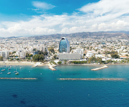 View over the skyline of Limassol, Cyprus